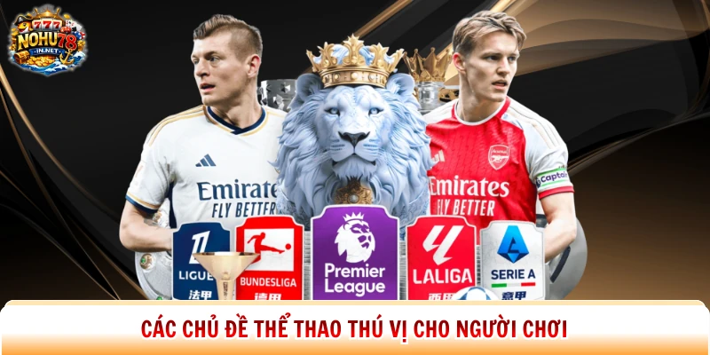 Các chủ đề thể thao thú vị cho người chơi